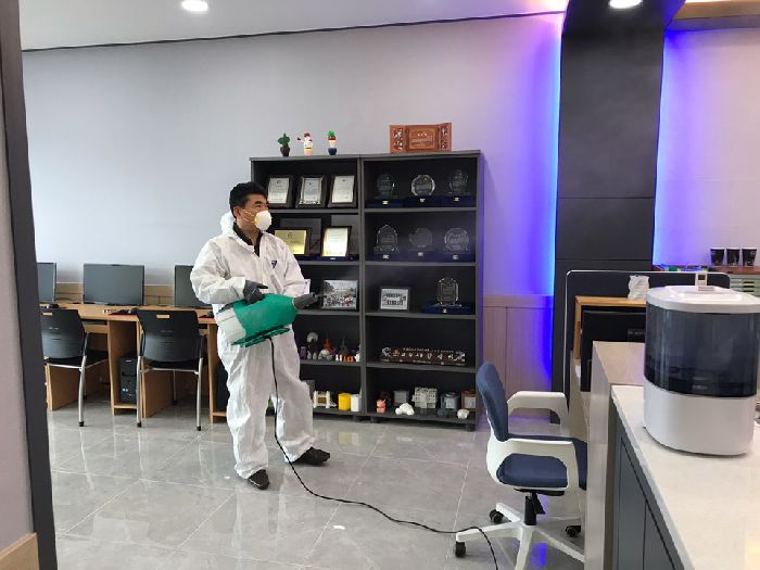 코로나19 예방 소독실시